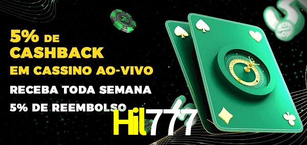 Promoções do cassino ao Vivo Hil777