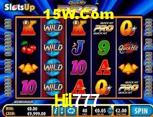 Biblioteca de slots populares na Hil777